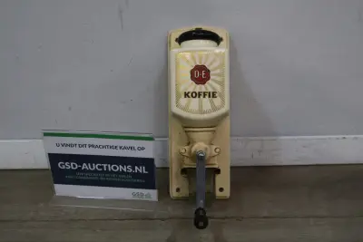 D.E. Koffie handmatige koffiemolen – kavel bij GSD Auctions, Zoeterwoude
