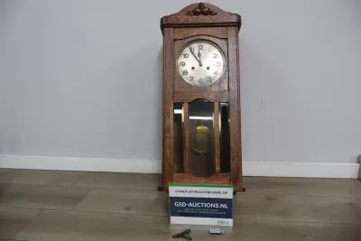 Antieke Regulateur Wandklok – kavel bij GSD Auctions, Zoeterwoude