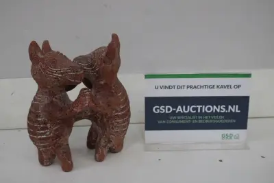 Twee keramische dierenfiguren'' – kavel bij GSD Auctions, Zoeterwoude