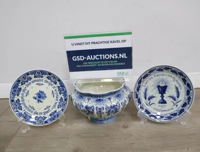 Porceleyne Fles - Delftsblauw - Bevrijdingsdag – kavel bij GSD Auctions, Zoeterwoude