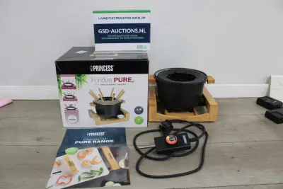 Princess Fondue Pure set met elektrische regeling'' – kavel bij GSD Auctions, Zoeterwoude