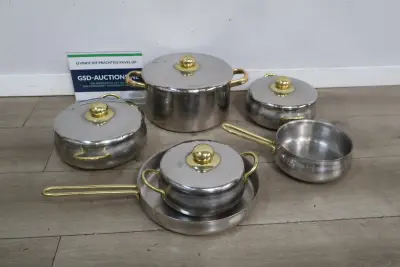 Pannenset – kavel bij GSD Auctions, Zoeterwoude