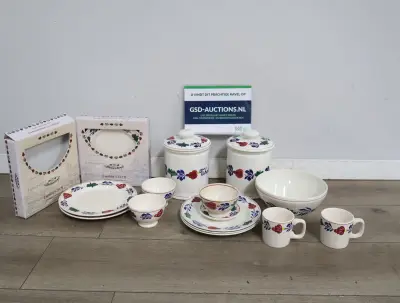 Boerenbont Servies – kavel bij GSD Auctions, Zoeterwoude