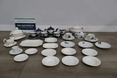 Porseleinen servies'' – kavel bij GSD Auctions, Zoeterwoude