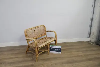Vintage Rotan Bank – kavel bij GSD Auctions, Zoeterwoude