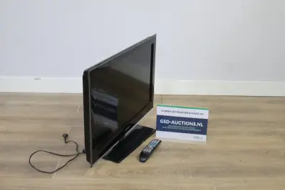Samsung Flatscreen Televisie met Afstandsbediening – kavel bij GSD Auctions, Zoeterwoude