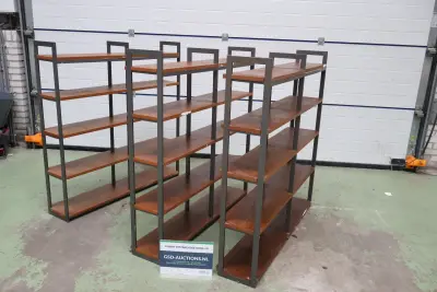 Set van 3 Vintage stelling kasten - Jaren '60 – kavel bij GSD Auctions, Zoeterwoude