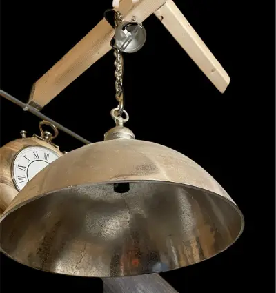 Industriële hanglamp aluminium (nieuw in doos) – kavel bij GSD Auctions, Zoeterwoude