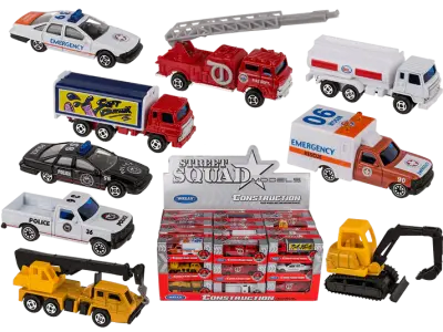 Modelauto, operationeel voertuig, plastic, metaal, ca. 7,5cm – kavel bij GSD Auctions, Zoeterwoude