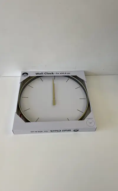 Wandklok retour of niet gecontroleerd (**10) – kavel bij GSD Auctions, Zoeterwoude