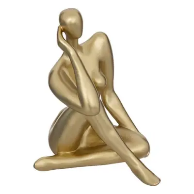 gouden vrouwenbeeld h25, Nieuwe product – kavel bij GSD Auctions, Zoeterwoude