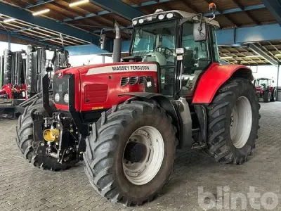 Traktor Massey Ferguson MF7495 (2004) – kavel bij Blinto, Riedhausen