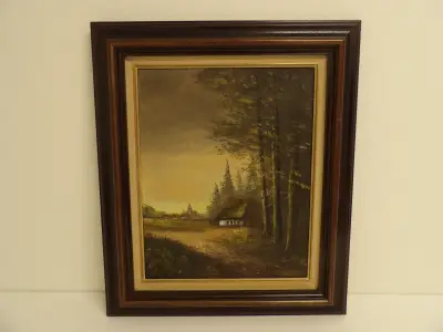 Olieverfschilderij Robert Deleu – kavel bij De Kringwinkel, Leopoldsburg