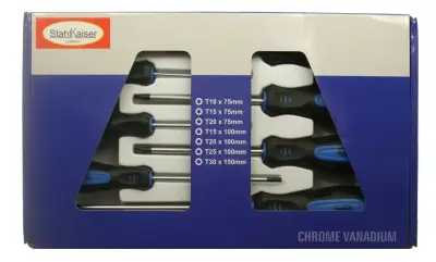7 delig Schroevendraaierset Torx, T10-T30 CV – kavel bij GSD Auctions, Zoeterwoude
