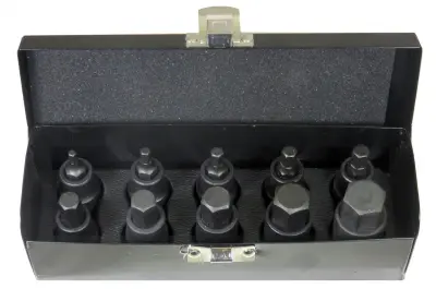 Kracht imbusdop set 1/2'' 10 dlg in koffer – kavel bij GSD Auctions, Zoeterwoude