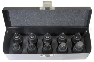 Kracht torx dop set 1/2'' 10 dlg in koffer – kavel bij GSD Auctions, Zoeterwoude