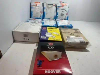 Partij stofzuigerzakken Cleanbag, hoover, rowenta – kavel bij Onlineveilingmeester