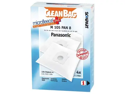 Ca. 16x Stofzuigerzakken 4 stuks Cleanbag, voor panasonic c2/c2e/c20e – kavel bij Onlineveilingmeester