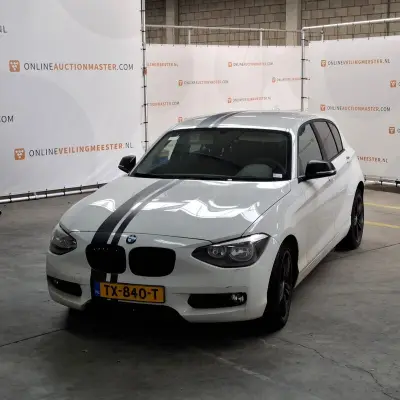 Personenauto, BMW, 1-serie, 114i EDE, 2012 – kavel bij Domeinen Roerende Zaken, Soesterberg