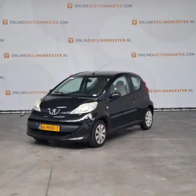 Personenauto, Peugeot, 107, 1.0-12V XS, 2009 – kavel bij Domeinen Roerende Zaken, Soesterberg