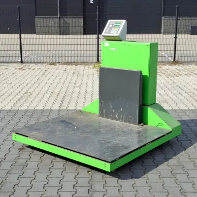 Palletweegschaal, Bizerba, HB LA, 1991 – kavel bij Onlineveilingmeester, Raalte