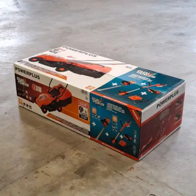 5-delige tuingereedschap set, Powerplus, Dual Power – kavel bij Onlineveilingmeester, Raalte