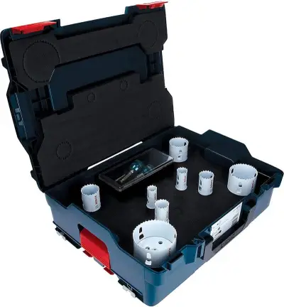 11-delige gatenzaag set in L-box, Bosch, 2608594271 – kavel bij Onlineveilingmeester, Raalte