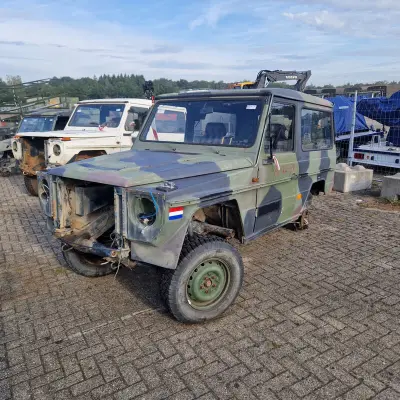 Voertuig, incompleet, Mercedes Benz, 290GD, 1996 – kavel bij Domeinen Roerende Zaken, Soesterberg