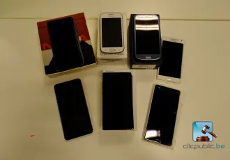 Veel smartphones – kavel bij Nl.clicpublic