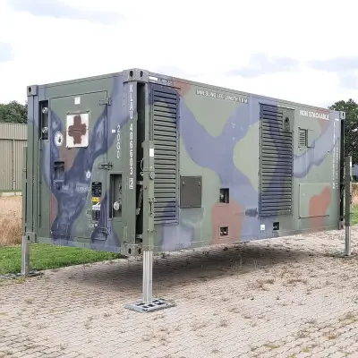 Shelter, O.a Fokker, Dynaf, 1998 – kavel bij Domeinen Roerende Zaken, Almelo
