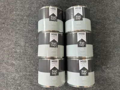6x Jade Green 0,5L verf – kavel bij XL Auctions