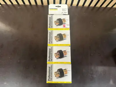 4x Kärcher 4.403-002.0 Slangkoppeling M22 x 1,5 – kavel bij XL Auctions