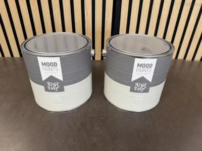 2x Moodpaints Muurverf Jade Green- 2500 ml – kavel bij XL Auctions