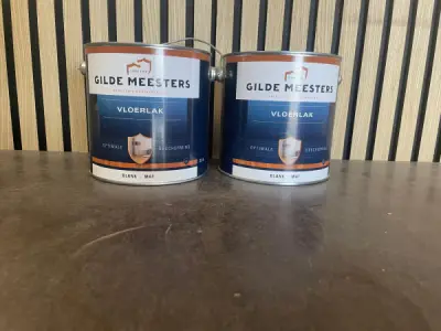 2x Gilde Meesters Vloerlak Blank Mat – kavel bij XL Auctions