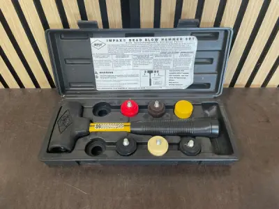 Nupla IMPAX Dead Blow Hammer Set – Terugslagvrije Hamer – kavel bij XL Auctions