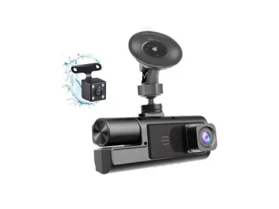 Dashcam met 3 Camera's – Full HD – Voor- en Achter camera – kavel bij XL Auctions