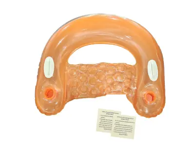 Opblaasbare Zwembad Sofa - Oranje – kavel bij XL Auctions