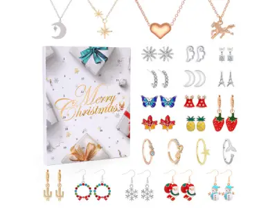 Advent kalender met sieraden – kavel bij XL Auctions