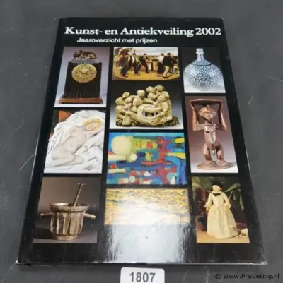 Boek Kunst- en Antiekveiling 2002 - deel 27, een jaaroverzicht van veilingopbrengsten van kunst en antiek – kavel bij ProVeiling