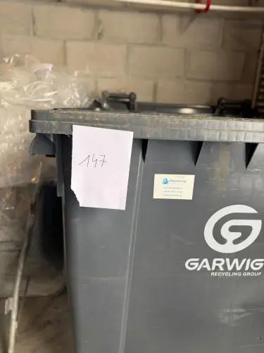 Rolcontainer - Grijs – kavel bij Openbare Verkopen, Waregem