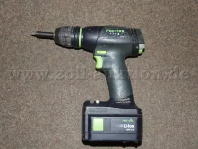 1 Akku Bohrmaschine Festool T12 + 3, mit Akku, gebraucht – kavel bij Zoll-Auktion, Pirna