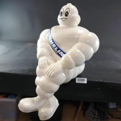 Origineel Michelin Bibendum-reclamefiguur. Kunststof – kavel bij ProVeiling, Wageningen