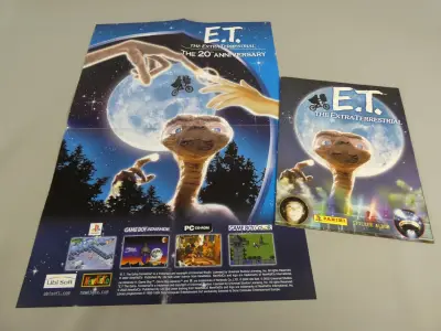 Stickerboek E.T – kavel bij De Kringwinkel, Diest