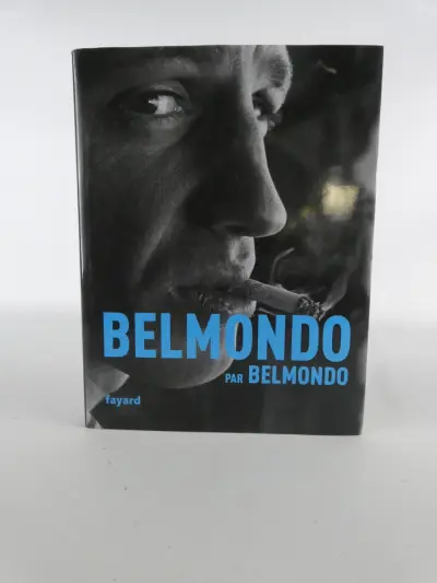 Uniek Gesigneerd Exemplaar van Belmondo par Belmondo – kavel bij De Kringwinkel, Heverlee