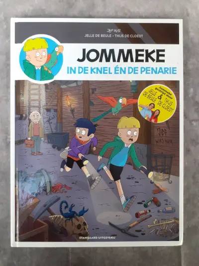 Strips: Jommeke in de knel én de penarie – kavel bij De Kringwinkel, Gent