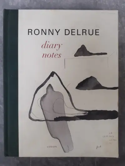 Boek: Ronny Delrue - Diary Notes – kavel bij De Kringwinkel, Gent
