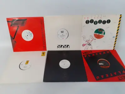 Vinyl: Lot van 6 90's Club House, Trance & Techno Maxi Singles – kavel bij De Kringwinkel, Gent