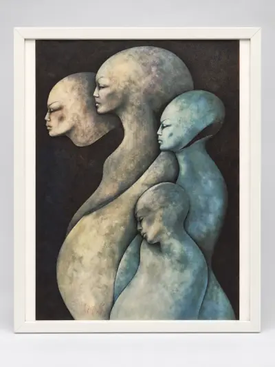 Amitiés particulières - Gesigneerde lithografie 222/250 (1989) - Gérard Daran – kavel bij De Kringwinkel, Gent