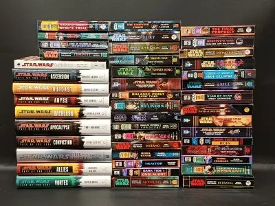Groot lot Star Wars boeken – kavel bij De Kringwinkel, Ninove