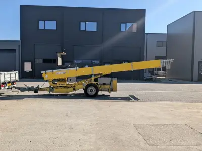 Aanhangwagen ladderlift, Hermann Paus, 37WH, 2015 – kavel bij Onlineveilingmeester, Hoek van Holland